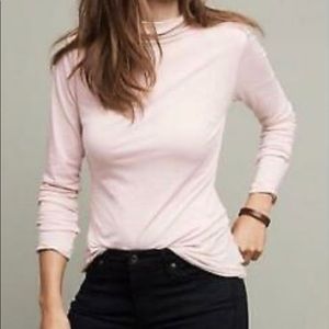 New with tags! VELVET BY GRAHAM & SPENCER GAUZY WHISPER TURTLENECK TOP